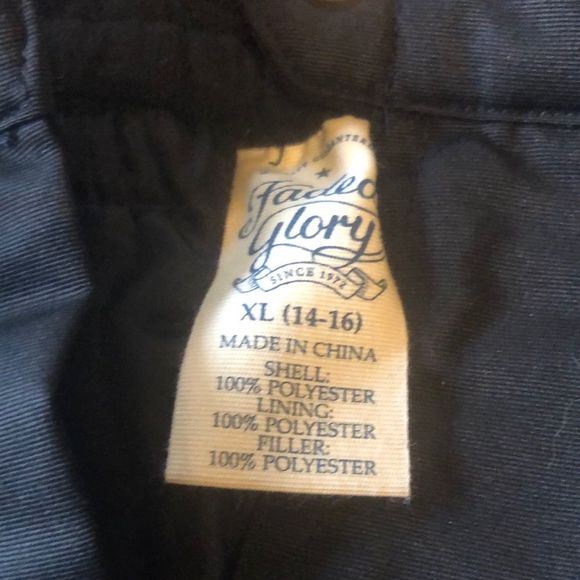 Snow pants sz 14/16 kids Faded Glory black/elastic waist/bottom of legs - Picture 2 of 13